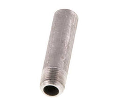 R 1/8'' Male x 10.2mm Stainless steel Pipe Nipple with Welding End 20 Bar DIN 2982 - 40mm