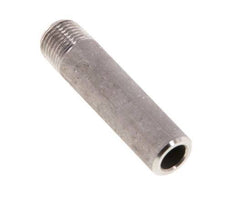 R 1/8'' Male x 10.2mm Stainless steel Pipe Nipple with Welding End 20 Bar DIN 2982 - 40mm