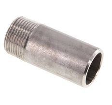 R 3/4'' Male x 26.9mm Stainless steel Pipe Nipple with Welding End 20 Bar DIN 2982 - 60mm