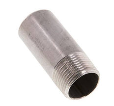 R 3/4'' Male x 26.9mm Stainless steel Pipe Nipple with Welding End 20 Bar DIN 2982 - 60mm