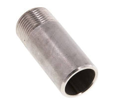 R 3/4'' Male x 26.9mm Stainless steel Pipe Nipple with Welding End 20 Bar DIN 2982 - 60mm