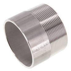 R 2 1/2'' Male x 76.1mm Stainless steel Pipe Nipple with Welding End 20 Bar DIN 2982 - 60mm