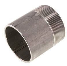 R 2 1/2'' Male x 76.1mm Stainless steel Pipe Nipple with Welding End 20 Bar DIN 2982 - 80mm