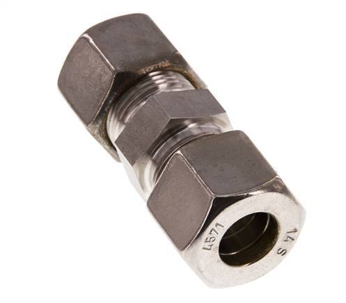 14S Raccord à compression droit en acier inoxydable 630 Bar DIN 2353