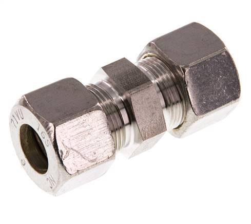 16S Stainless steel Straight Compression Fitting 400 Bar DIN 2353