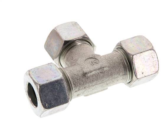 20S Zinc plated Steel Tee Cutting Ring 400 Bar DIN 2353