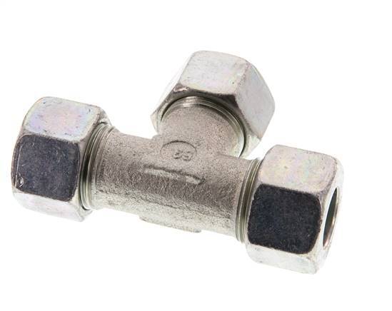 20S Zinc plated Steel Tee Cutting Ring 400 Bar DIN 2353