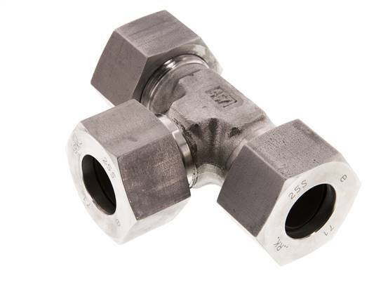 Anneau de coupe en T en acier inoxydable 25S 400 Bar DIN 2353