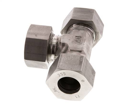 Anneau de coupe en T en acier inoxydable 25S 400 Bar DIN 2353