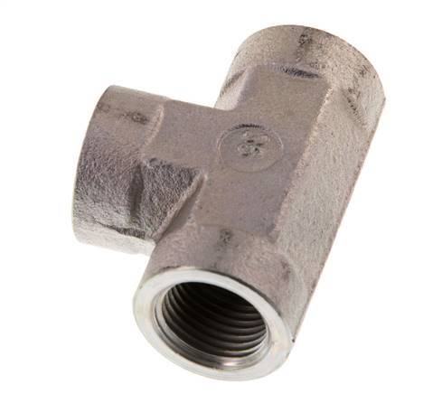 Té en acier zingué G 1/2'' 225 Bar - Hydraulique