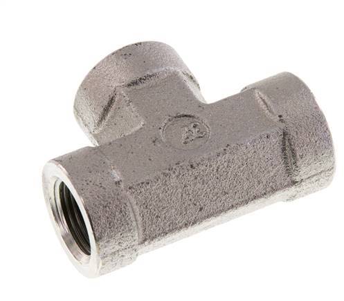 Té en acier zingué G 3/8'' 250 Bar - Hydraulique