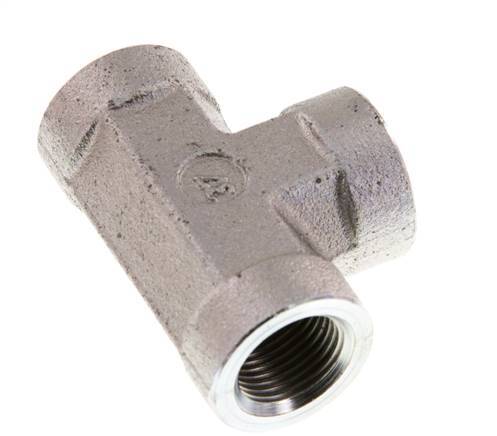 Té en acier zingué G 3/8'' 250 Bar - Hydraulique