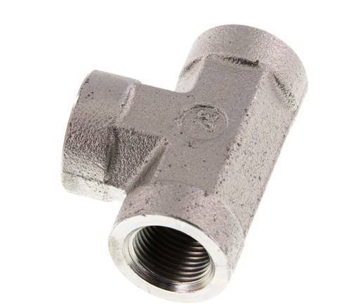 Té en acier zingué G 3/8'' 250 Bar - Hydraulique