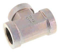 Té en acier zingué G 1'' 160 Bar - Hydraulique