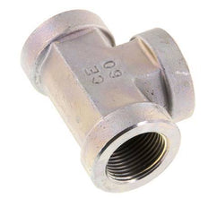 Té en acier zingué G 1'' 160 Bar - Hydraulique