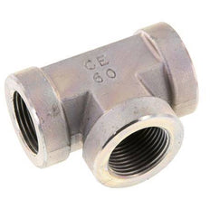 Té en acier zingué G 1'' 160 Bar - Hydraulique