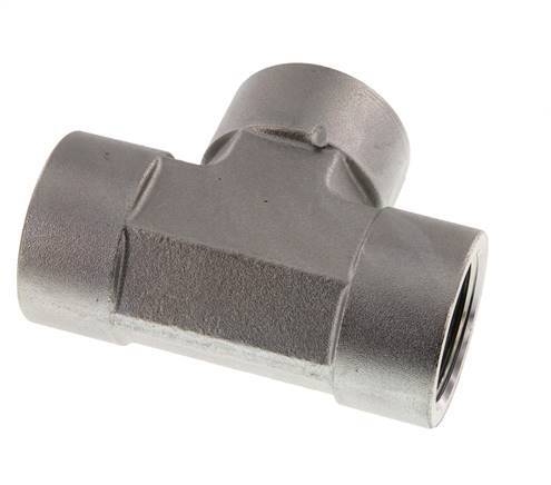 Té en acier zingué G 1 1/4'' 160 Bar - Hydraulique