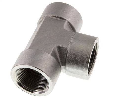 Té en acier zingué G 1 1/4'' 160 Bar - Hydraulique