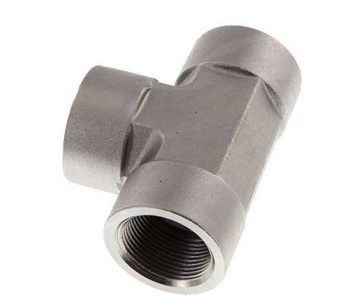 Té en acier zingué G 1 1/4'' 160 Bar - Hydraulique