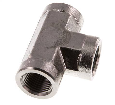 Té en acier inoxydable G 1/2'' 225 Bar - Hydraulique