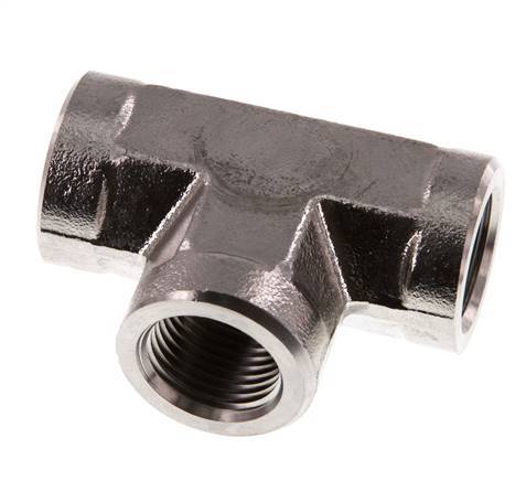 Té en acier inoxydable G 1/2'' 225 Bar - Hydraulique