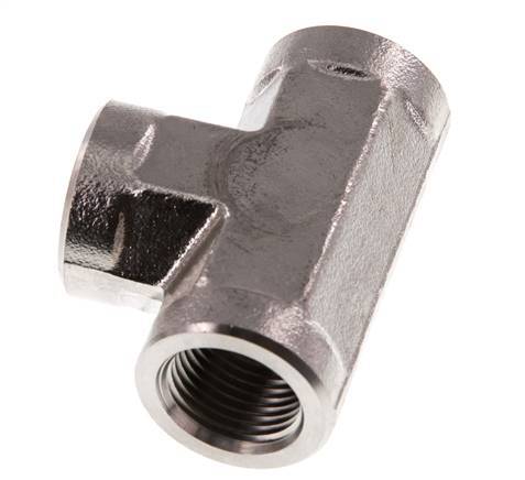 Té en acier inoxydable G 1/2'' 225 Bar - Hydraulique
