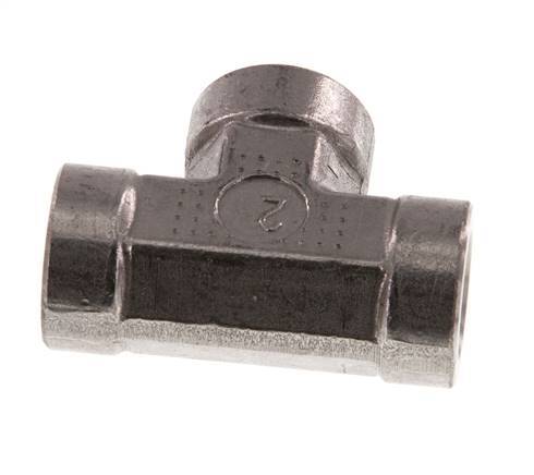 Té en acier inoxydable G 1/4'' 350 Bar - Hydraulique