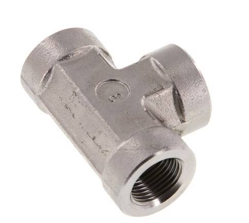 Té en acier inoxydable G 3/8'' 250 Bar - Hydraulique