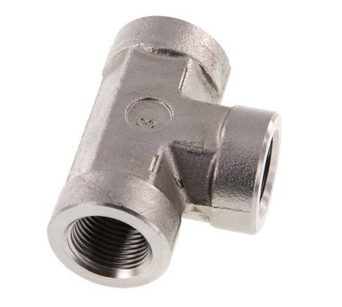 Té en acier inoxydable G 3/8'' 250 Bar - Hydraulique