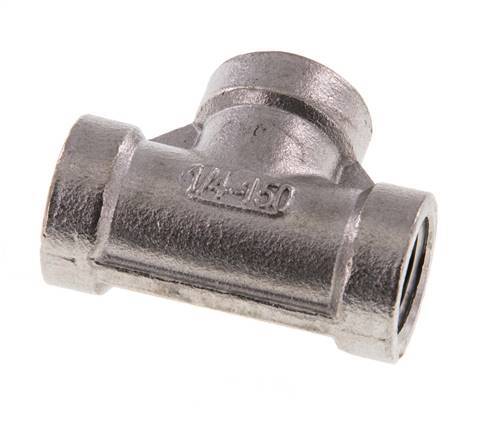 1/4'' NPT Stainless steel Tee 16 Bar