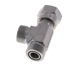 UN 13/16''-16 F/M Té en acier zingué ORFS avec écrou-raccord 630 Bar - Hydraulique