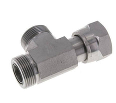 UN 1-7/16''-12 F/M Té en acier zingué ORFS avec écrou-raccord 400 Bar - Hydraulique