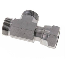 UN 1-7/16''-12 F/M Té en acier zingué ORFS avec écrou-raccord 400 Bar - Hydraulique