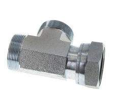 Té ORFS en acier zingué UN 2''-12 F/M avec écrou-raccord 250 Bar - Hydraulique