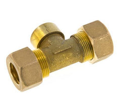 Raccord à compression en T en laiton G 1/2'' x 18mm 67 Bar DIN EN 1254-2