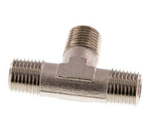 R 1/4'' Male Nickel plated Brass Tee 16 Bar [2 Pieces]