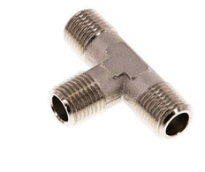 R 1/4'' Male Nickel plated Brass Tee 16 Bar [2 Pieces]