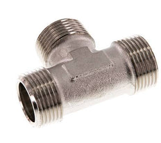 R Té mâle 1'' en laiton nickelé 16 Bar