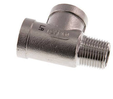 R 1/2'' x Rp 1/2'' Té en acier inoxydable M/F 16 Bar