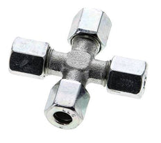 6LL Zinc plated Steel Cross Cutting Ring 100 Bar DIN 2353