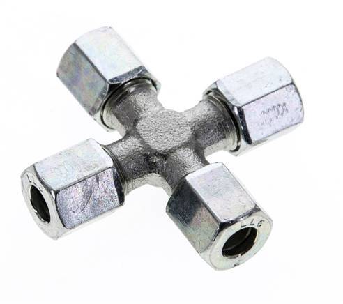 6LL Zinc plated Steel Cross Cutting Ring 100 Bar DIN 2353