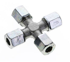 6LL Zinc plated Steel Cross Cutting Ring 100 Bar DIN 2353