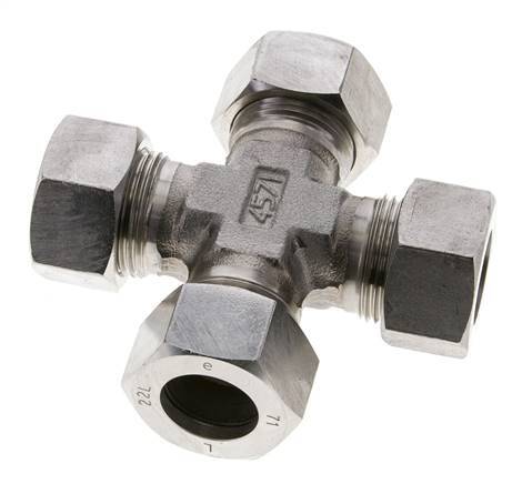 22L Stainless steel Cross Cutting Ring 160 Bar DIN 2353