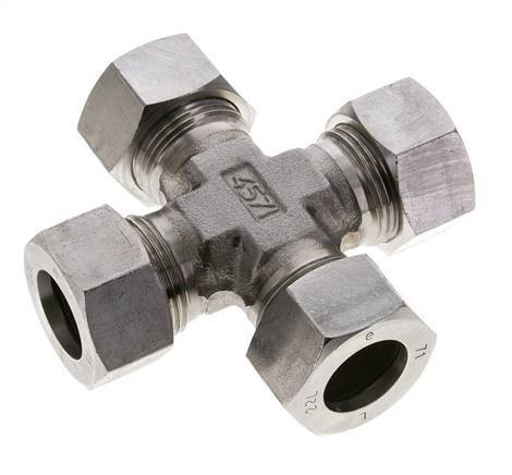 22L Stainless steel Cross Cutting Ring 160 Bar DIN 2353