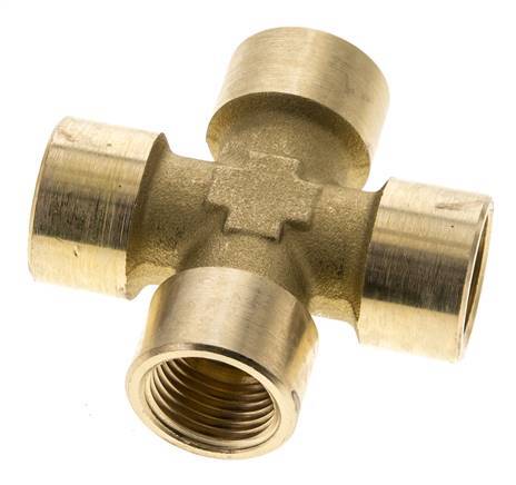 G 1/2'' Female Brass Cross 16 Bar