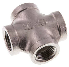 Rp 1/2'' Femelle Acier Inoxydable Croix 16 Bar