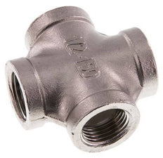 Rp 1/2'' Femelle Acier Inoxydable Croix 16 Bar
