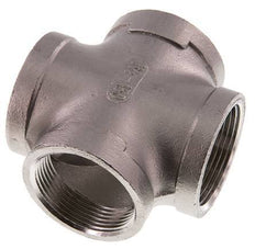 Rp 1 1/2'' Femelle Acier Inoxydable Croix 16 Bar