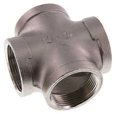 Rp 1 1/2'' Femelle Acier Inoxydable Croix 16 Bar