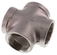 Rp 1 1/2'' Femelle Acier Inoxydable Croix 16 Bar